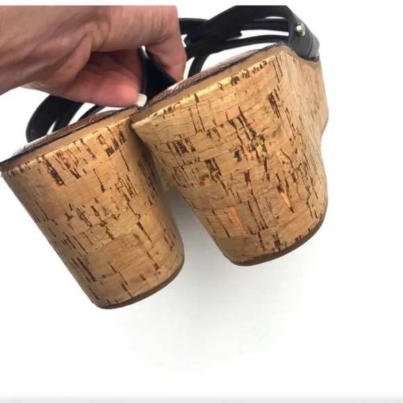 🪴HP! Sam Edelman Regis Cork Sandal Sz 8 - Picture 7 of 7